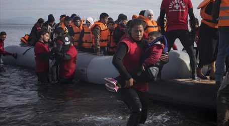 MORE THAN MILLION REFUGEES ARRIVE IN EUROPE BY SEA