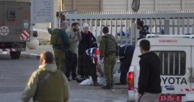 ISRAELI SOLDIER INJURED IN SECOND SNIPER ATTACK IN AL-KHALIL