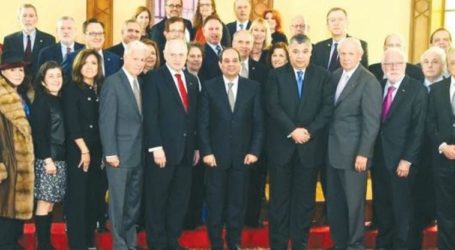US Jewish Delegation Meets Egypt’s Sisi in Cairo