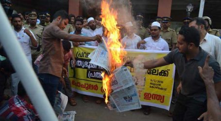 Indian Muslims Force Kerala Newspaper To Apologize For Offensive Comments Against Prophet