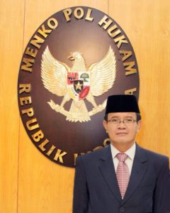 Deputy for the Indonesia's Coordinating Ministry for Political, Legal and Security Affairs  Rear Admiral Agus R. Barnas