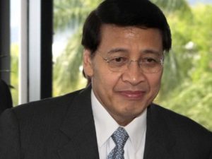 Hassan Wirajuda (born July 9, 1948 in Tangerang) is an Indonesian politician who was the foreign minister of Indonesia from 2001 to 2009.
