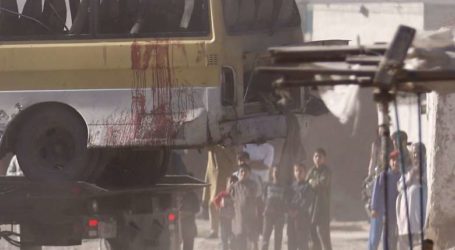 Suicide Attack on Minibus Kills 14 People in Kabul