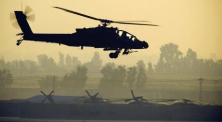 US Apache Helicopters Strike IS for First Time in Iraq