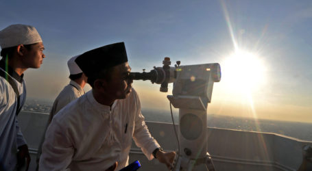 New Moon or New Crescent Moon Sighted In Indonesia