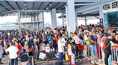 Idul Fitri  : 39,200 Indonesian Nationals Use Ferry to Return Home