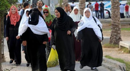 Palestinian Pilgrims Leave Gaza Strip for Kingdom of Saudi Arabia