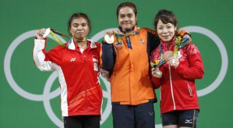 Tanasan Wins First Weightlifting Gold at Rio Olympics, Sri Wahyuni Gets Silver