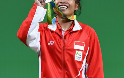 Indonesia Gets First Silfer medal in Olympics Weightlifting
