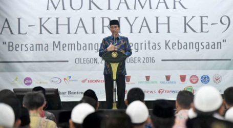 Presiden Jokowi Hails Islamic Schools for Producing Human Resources with Integrity