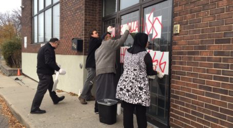 Canadian Police Investigating Hate Graffiti at Mosque
