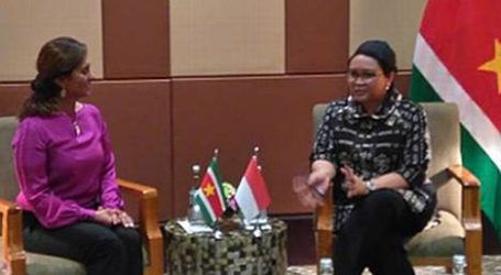 Suriname Foreign Minister Niermala Badrising Concludes Indonesia Visit