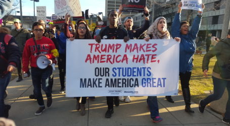 Thousands Hold Anti-Trump Protest in NYC