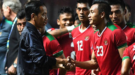 Indonesian President Sets Up Team to Advance Football in the Country