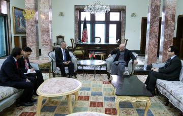 President Ghani Calls For Enhancing Ties with Indonesia