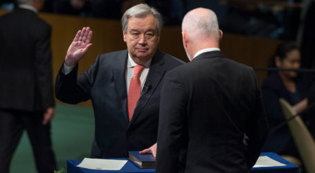 New UN Chief Guterres Pledges to Make 2017 ‘A Year For Peace’