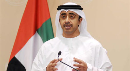 UAE Minister of Foreign Affairs Receives Indonesian Counterpart