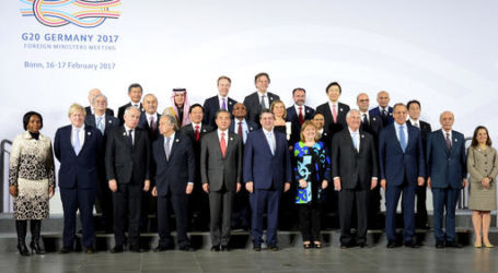 G20 Foreign Ministers Meeting Kicks Off in Bonn