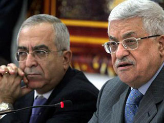 Abbas Discusses US Veto Blocking Fayyad from UN Job