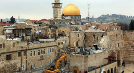 The Ministry of Waqf Warns of Destructions Al-Qa`qa Mosque by Israel