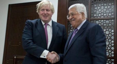 Abbas Discusses Latest Developments with Britain’s Foreign Minister in Ramallah