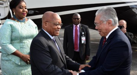 Zuma Arrives in Indonesia for IORA Summit
