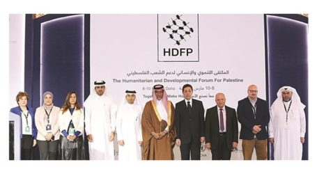 Forum Wins QR100 Million Pledges for Palestine