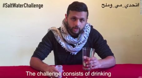 With Palestine We Stand: Arab Celebrities Take on the Salt Water Challenge