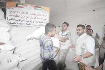 Kuwaiti Relief Aid Reaches Gazans