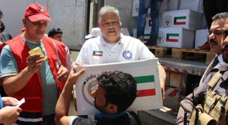 Kuwait Distributes 2.000 Food Baskets to Refugees in Iraq