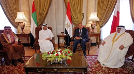 FMs of Four Arab States Renew Call on Qatar to Stop Terror