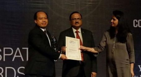 BNPB Wins Geospatial Asia 2017 Award