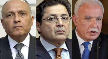 Foreign Ministers of Egypt, Jordan, Palestine to Discuss Israeli-Palestinian Peace Process