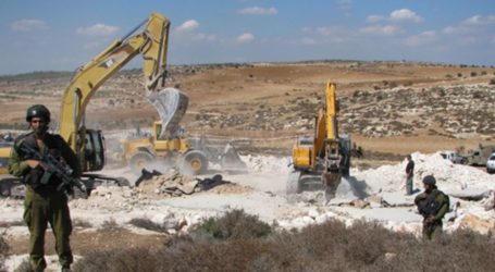 Settlers Raze Palestinian Land Near Salfit