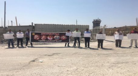 Rally Held to Speak Up for Palestinian Journalists in Israeli Jail