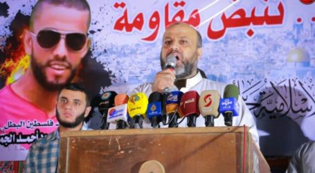 Rally Held by Hamas to Celebrate Jerusalem Anti-Occupation Shooting