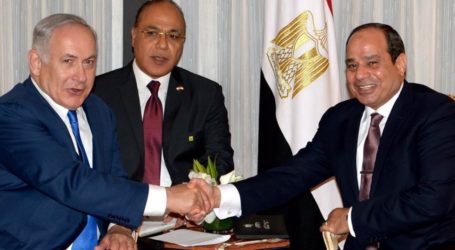 Al-Sisi Meets With Netanyahu in First Public Talk