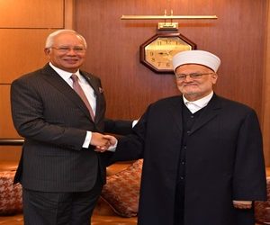 PM Najib Receives Courtesy Call From Al-Aqsa Mosque Imam