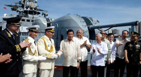 Duterte Receives Russian Assault Rifle Shipment