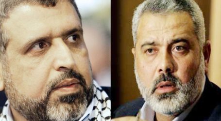 Haneyya and Shallah Discuss Response to Deir Al-Balah Crime