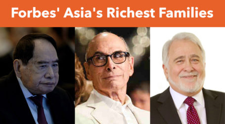 Lee of Samsung Slips to No. 2 in Asia’s Rich Family List,  wih Four Indonesians Included in Top 50