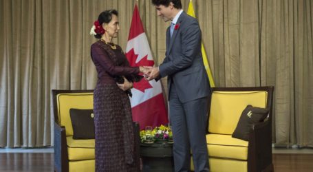 Trudeau, Suu Kyi Hold Face-to-Face on Rohingya Crisis