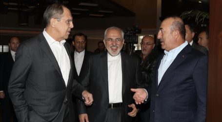Turkish, Russian and Iranian Foreign Ministers Meet in Antalya