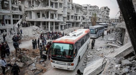 3rd Convoy Leaves Eastern Ghouta amid Evacuation Deal