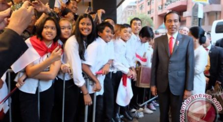 President Joko Widodo Arrives in Sydney