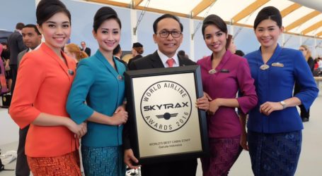 Garuda Named World`s Best Airline Cabin Crew 2018