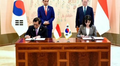Indonesia-South Korea Sign Six MoUs