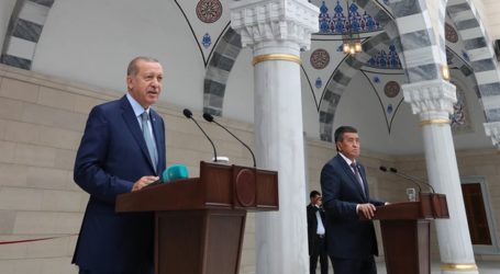 Turkish Pesident Opens Mosque in Kyrgyzstan