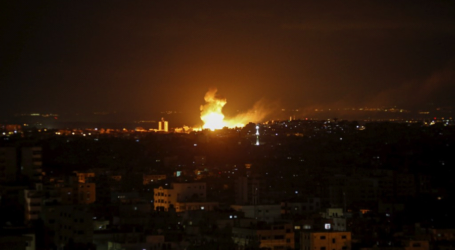 MINA Contributor in Gaza: Israeli Warplanes Bombard Gaza Early Tuesday
