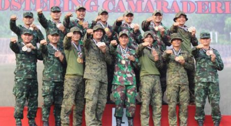 Indonesian Army Wins 28 Gold Medals at AARM 2018